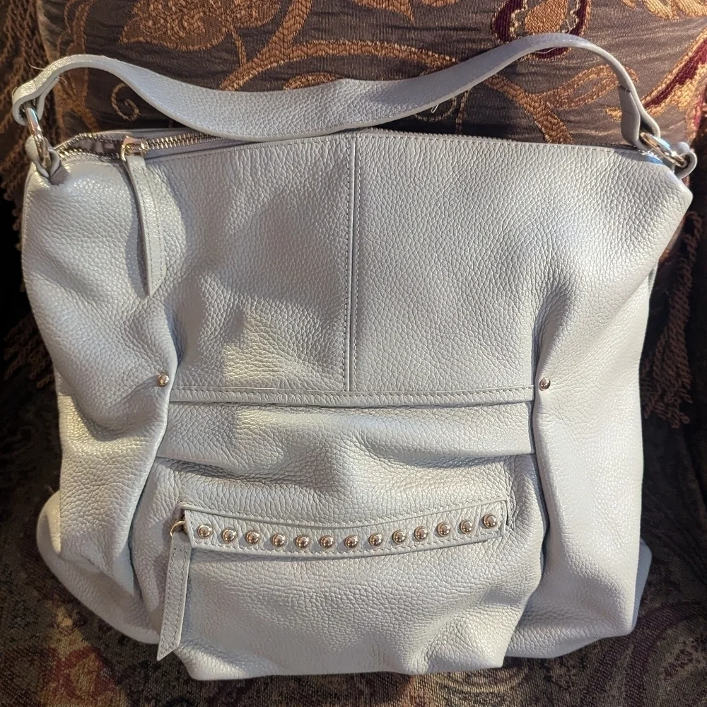 LAGGO Handbag Style Joyce in Grey with Crossbody Strap